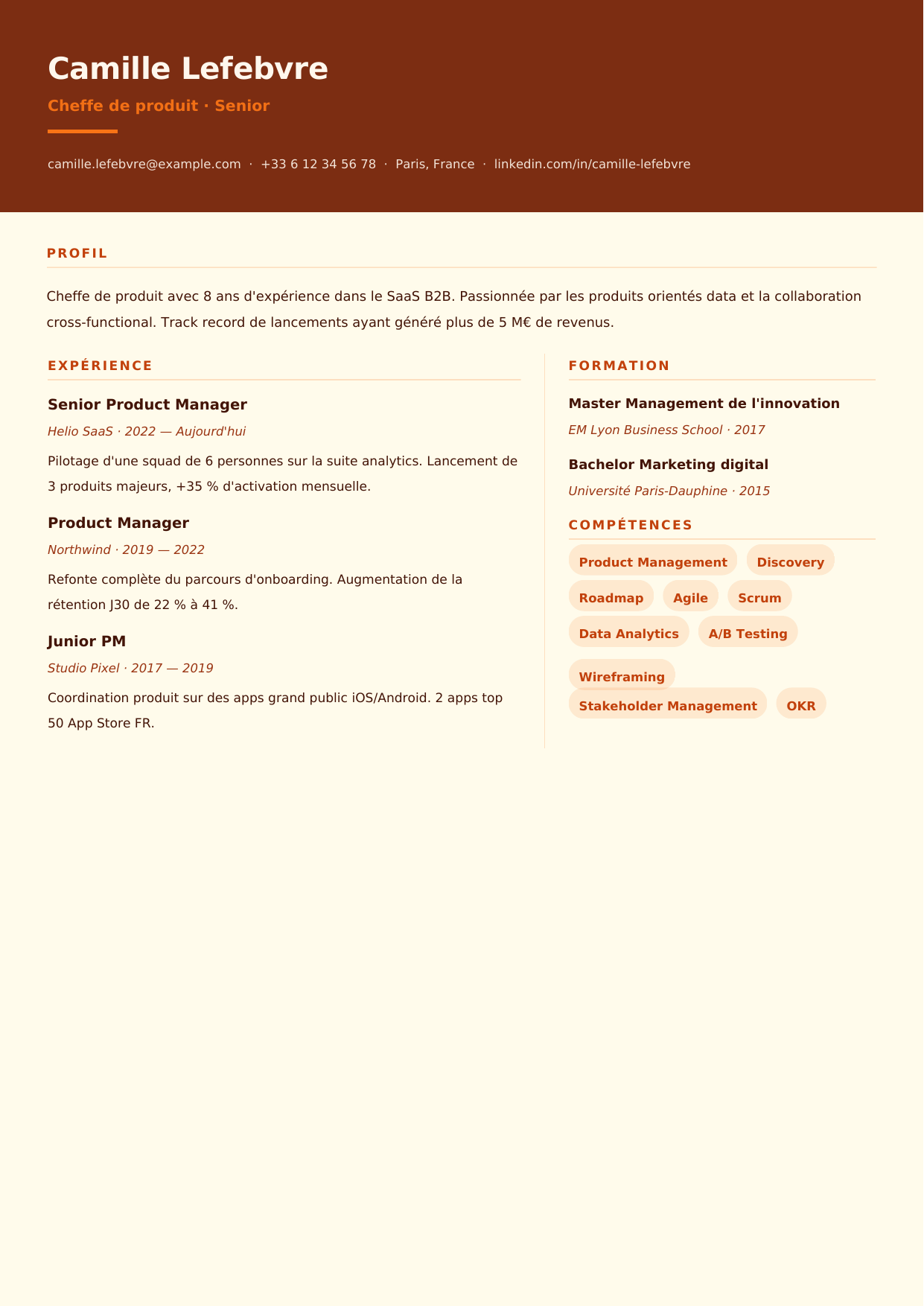 Vente · Pulse